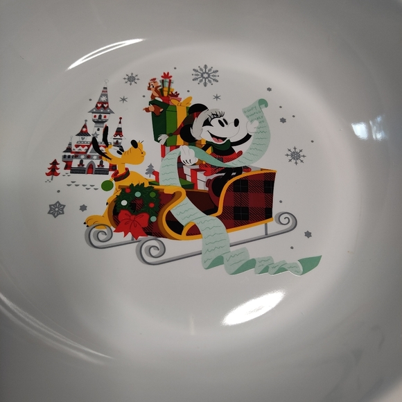 Disney Parks Serving Bowl Christmas - Picture 5 of 5
